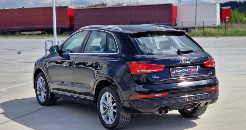 Audi Q3 cena 75900 przebieg: 187000, rok produkcji 2015 z Wronki małe 742